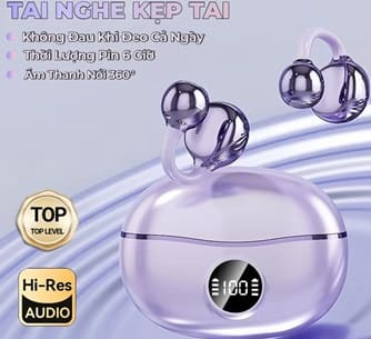 Đánh Giá Tai Nghe Kẹp Tai KY-68: Thiết Kế Mở, Âm Thanh HiFi, Pin Lâu