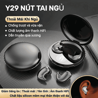 Review Tai Nghe Ngủ Y29 – Êm Ái, Nhỏ Gọn, Thư Giãn Giấc Ngủ