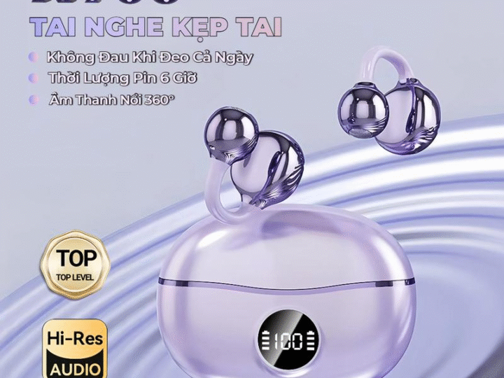 Đánh Giá Tai Nghe Kẹp Tai KY-68: Thiết Kế Mở, Âm Thanh HiFi, Pin Lâu