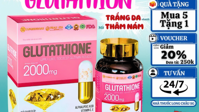Đánh Giá Viên Uống Trắng Da Glutathione: Bí Quyết Sáng Da, Mờ Nám Từ Bên Trong