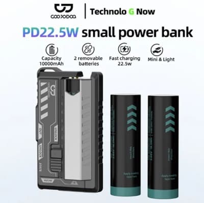 So sánh sạc dự phòng GOOJODOQ 10000mAh 22.5W và Xiaomi Redmi 10000mAh