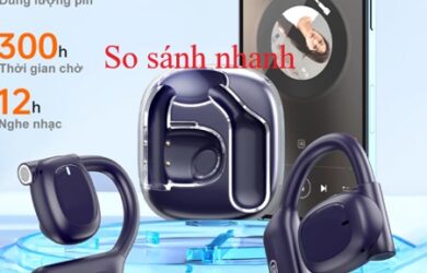 So sánh Tai nghe Bluetooth BYZ S600 và SoundPEATS PearlClip Pro