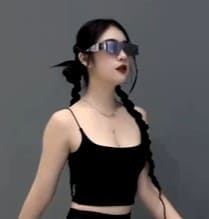 Review Áo 2 dây sợi bún croptop ANNAKIKI