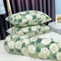 Combo Gối Duhalatex: (2 Gối Đầu + 1 Gối Ôm) Poly Cotton