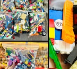 Review Đồ Chơi Lắp Ráp Non-Lego: 1kg Chỉ 100k Liệu Có An Toàn?