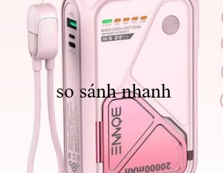 Review chi tiết cho Củ Sạc Nhanh Kiêm Sạc Dự Phòng BONNE TECH BP08