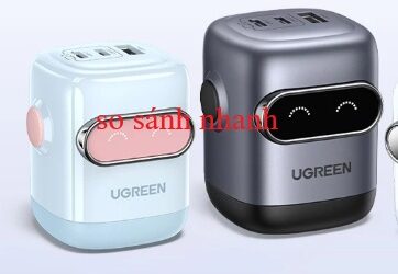 Review chi tiết cho Củ Sạc Ugreen Uno RobotGaN (65W/30W)