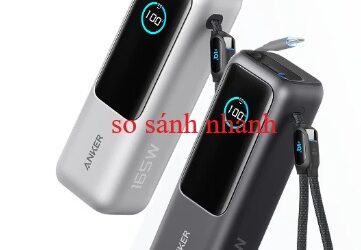 Review chi tiết cho Pin dự phòng Anker Prime A1695 (25.000mAh)