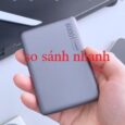 Review chi tiết cho Sạc Dự Phòng UNEED Mini 12000/6000mAh