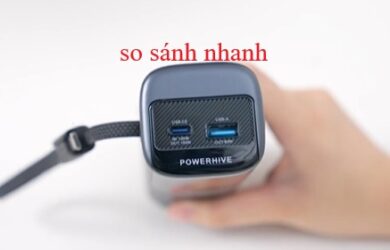 Review chi tiết cho siêu phẩm Sạc Dự Phòng Vention 165W 20.000mAh