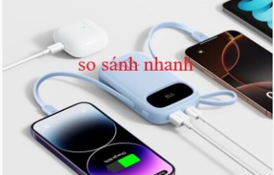 Review Sạc dự phòng Baseus Qpow3 & Qpow Pro+