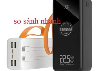 Review Sạc dự phòng Gutek GT230 50000mAh