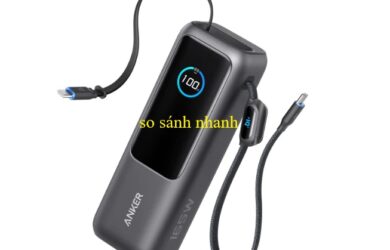 Review chi tiết sản phẩm Sạc Dự Phòng Anker Zolo 25.000mAh 165W