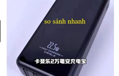 Review chi tiết sản phẩm Sạc Dự Phòng K-Touch 50.000mAh