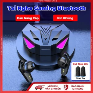 Tai Nghe Gaming Bluetooth X15 Không Dây Công Nghệ Bluetooth TWS 5.1 Cảm Biến Chạm, Không Có Độ Trễ Âm Thanh, Pin Khủng
