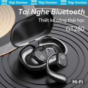 GT280 Tai Nghe Không Dây Mở Bluetooth 5.3 Có Micro Bass Âm Thanh Thể Thao Gaming Tuổi Thọ Pin Dài OWS Wireless Earphone