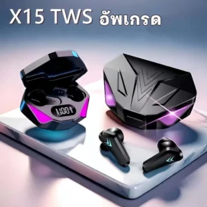 Tai nghe Gaming X15 PRO Tws Bluetooth 5.4.Tai nghe chơi game bluetooth, Không dây có mic với độ trễ cực thấp